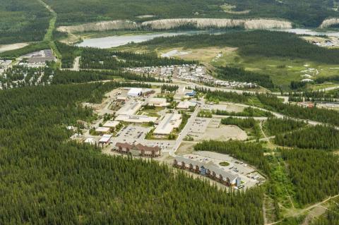 aerial of Ayamdigut campus